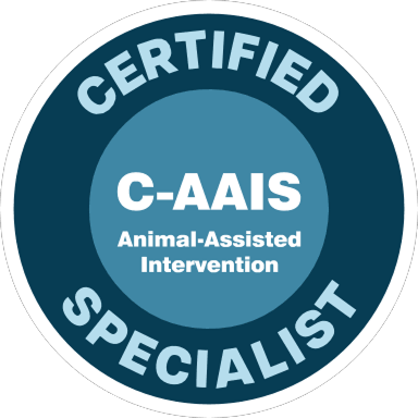 Certified Animal-Assisted Intervention Specialist (C-AAIS) badge